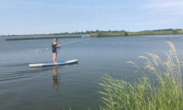 Paddle camping de Lauwersoog